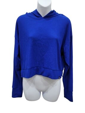 Becco Classic Blue Hoodie Top Size: Large